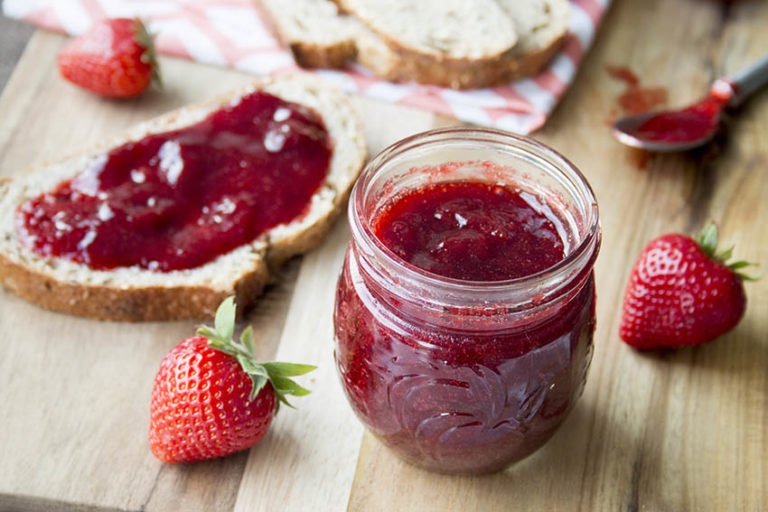 Strawberry Vanilla Jam - Oregon Strawberries