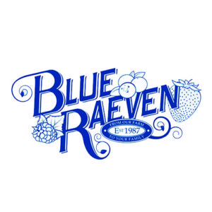 Blue Raeven Oregon strawberry brand