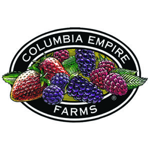 Columbia Empire Farms Oregon strawberry brand