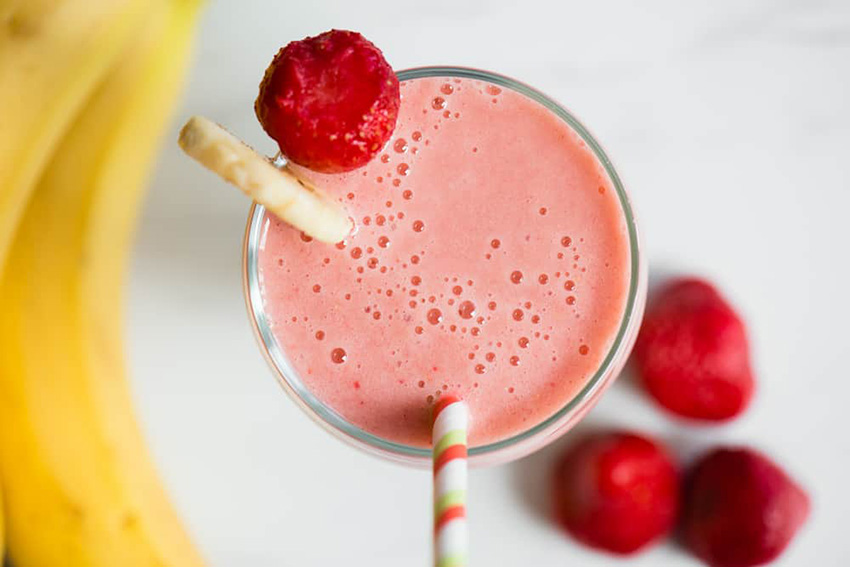 osc blogger recipe strawberry banana smoothie self proclaimed foodie